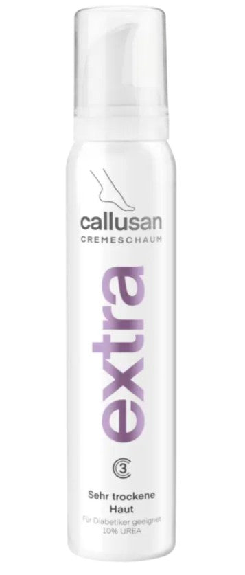 Callusan Cremeschaum EXTRA C3 – Professionelle Fußpflege mit 10% Urea