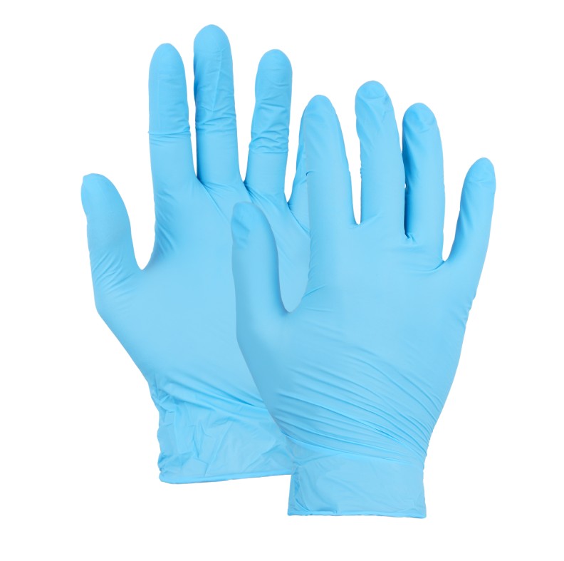 Ulith Intense Softer Nitrilhandschuhe, blau, puderfrei – 1 Karton (10 × 100 Stück)