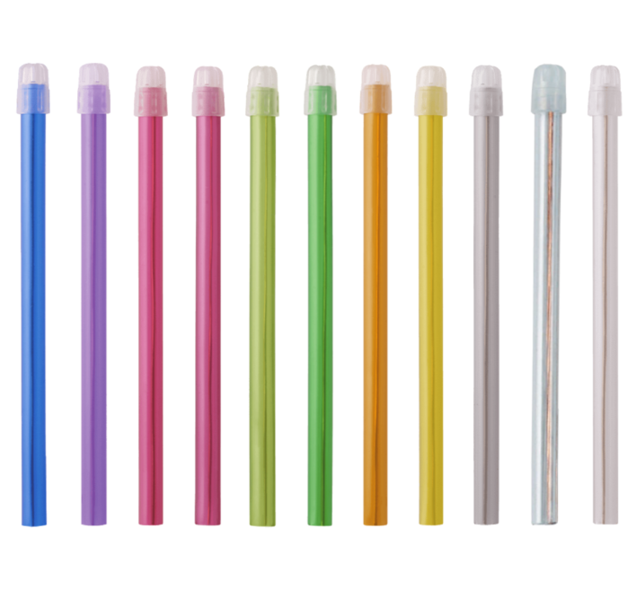 Unigloves Speichelsauger 100 Stück, verschiedene Farben