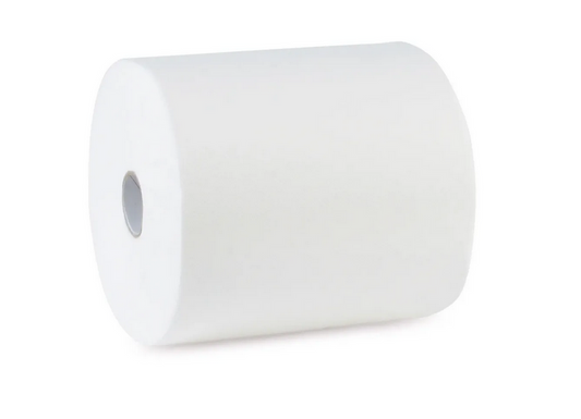 Handtuchrolle Autocut 20 cm, 2-lagig, Ø 19 cm, Zellstoff hochweiß, 6 Rollen in Folie