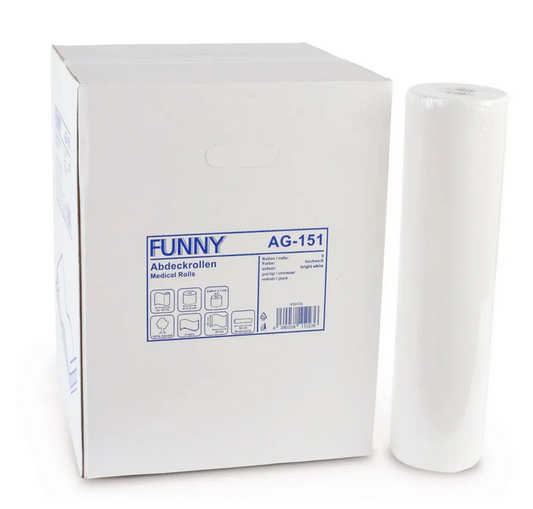 Funny Abdeckrollen 50 cm, 2-lagig, Zellstoff, 9 Rollen