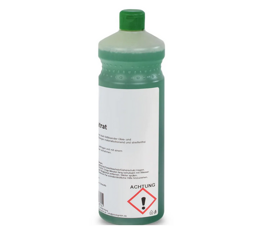 Fensterseife, Konzentrat, 6 Flaschen à 1 Liter