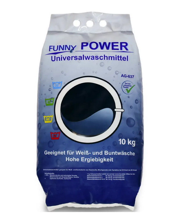 POWER Universalwaschmittel 10 kg, 30/60/95 °C