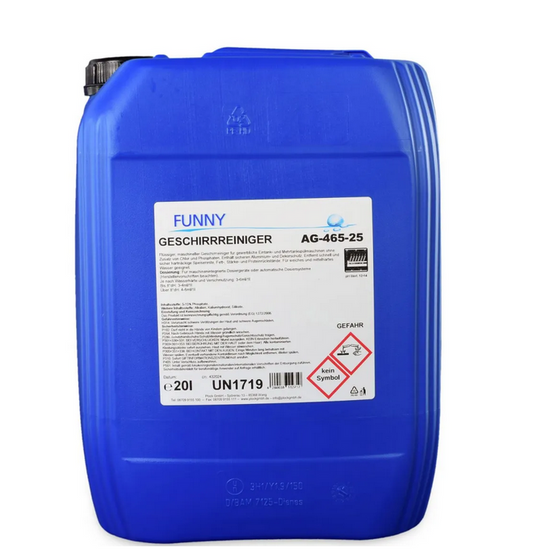 Funny Geschirrreiniger chlorfrei, flüssig, 20 l /26 kg