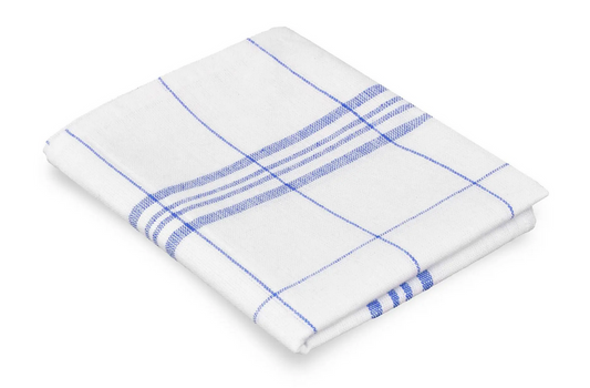 Geschirrtuch 50 x 70 cm, blau, 10 Stück