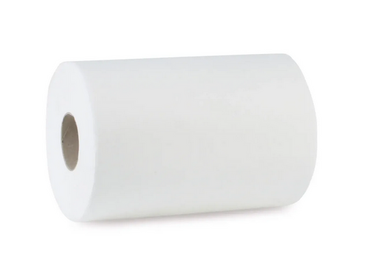 Handtuchrolle Autocut 21,3 cm, 2-lagig, Ø 15 cm, Zellstoff hochweiß, 6 Rollen