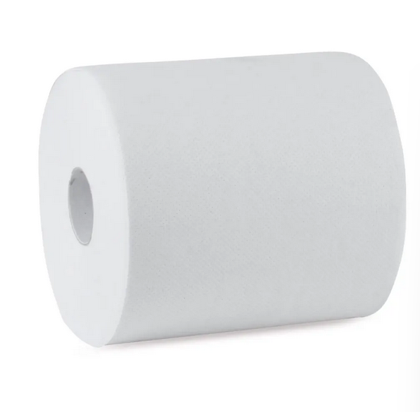 Handtuchrolle MIDI 20 cm, 2-lagig, recycling weiß, Ø 19 cm, 6 Rollen