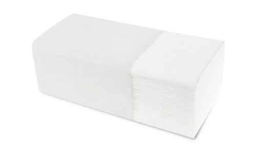 QUICKY Papierhandtuch, V-Falz, 2-lagig, hochweiß, Zellstoff, 22,7 x 21 cm, 4.000 Blatt