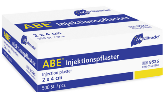 Meditrade ABE® Injektionspflaster - 1 Packung = 500 Stück