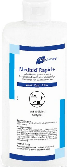 Medizid Rapid+ Flächendesinfektionsmittel 500 ml