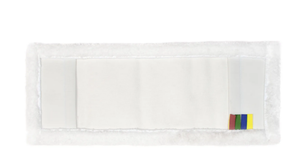 Mikrofaser Wischmopp für Breite 50 cm, weiß, 10 Stück