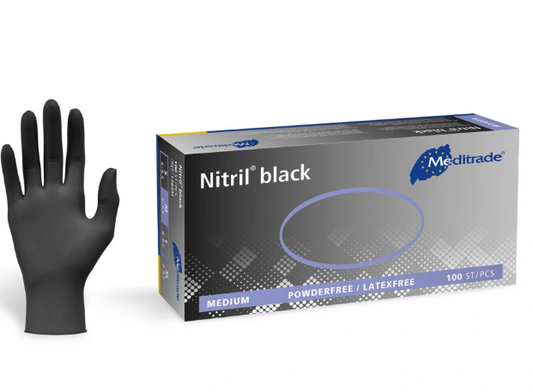 Nitril® black "UNTERSUCHUNGS- UND SCHUTZHANDSCHUH"