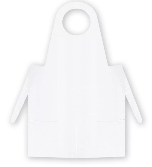 PE-Einmalschürze, 10 x 50 Stück