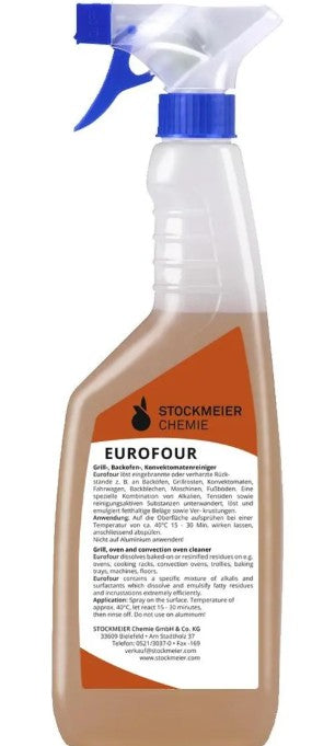 Eurofour Backofenreiniger – 12 x 750 ml | Grill- & Backofenreiniger gewerblich