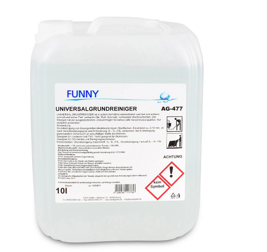 Funny Universal Grundreiniger im 10 Liter Kanister, für Linoleum und PVC
