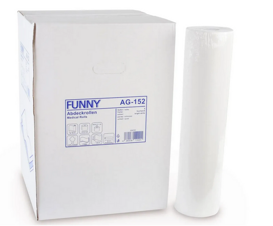 Funny Abdeckrollen 55 cm, 2-lagig, Zellstoff, 9 Rollen
