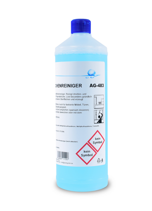 Funny Glas- und Oberflächenreiniger, 12 x 1 Liter