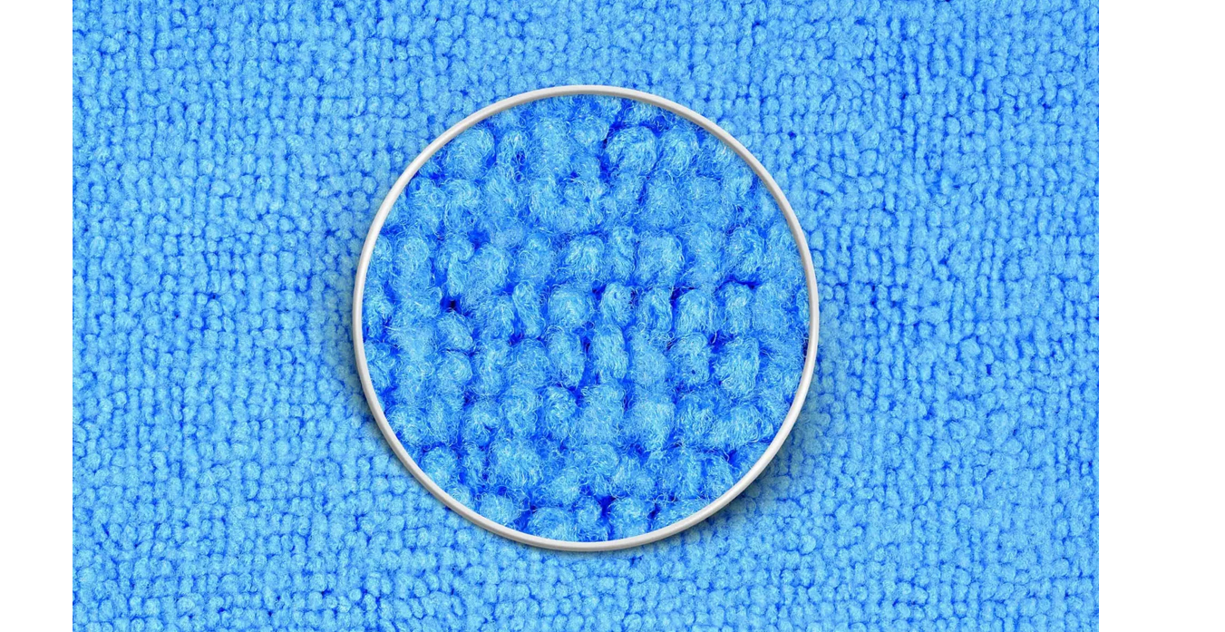 Mikrofasertücher blau, 40 x 40cm, 20 Stück