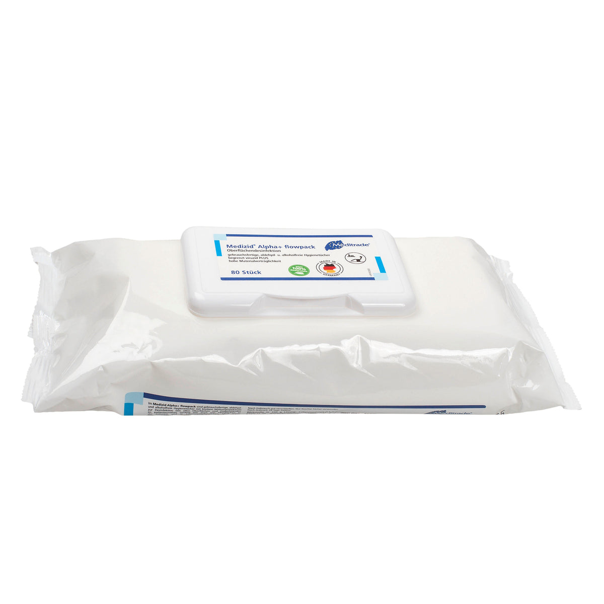 Medizid® Alpha+ Desinfektionstücher – alkoholfrei, VAH-gelistet