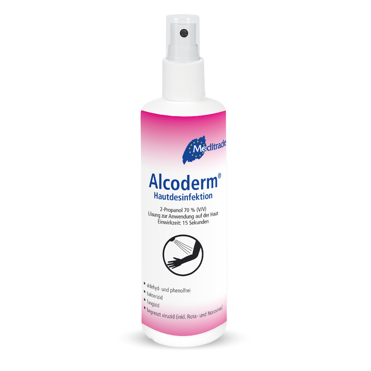 Alcoderm® Hautdesinfektion 250 ml | 12 Stück