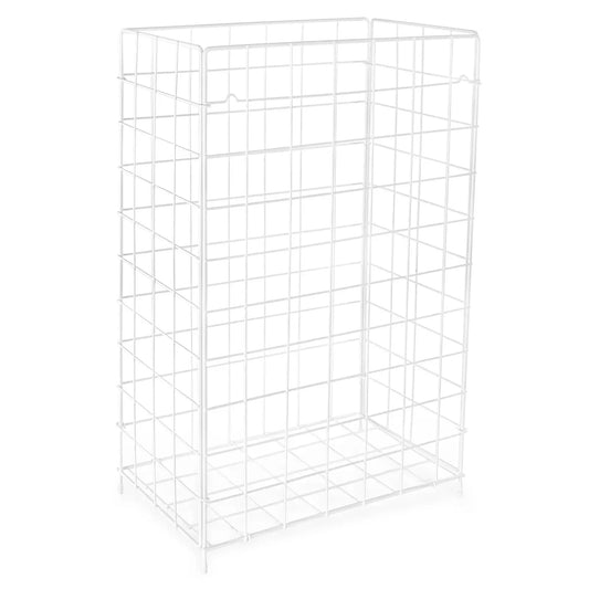 Abfallkorb zusammenlegbar weiß, beschichtet,405x251x628 mm