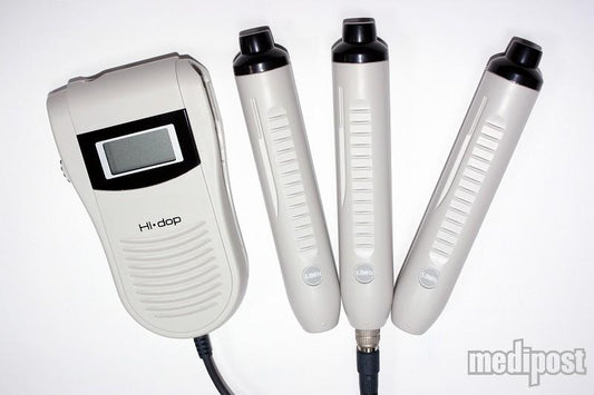 HI-dop Gefäßdoppler mit 4, 5 & 8 MHz Sonde – Professionelles Gefäßdiagnostik-Set