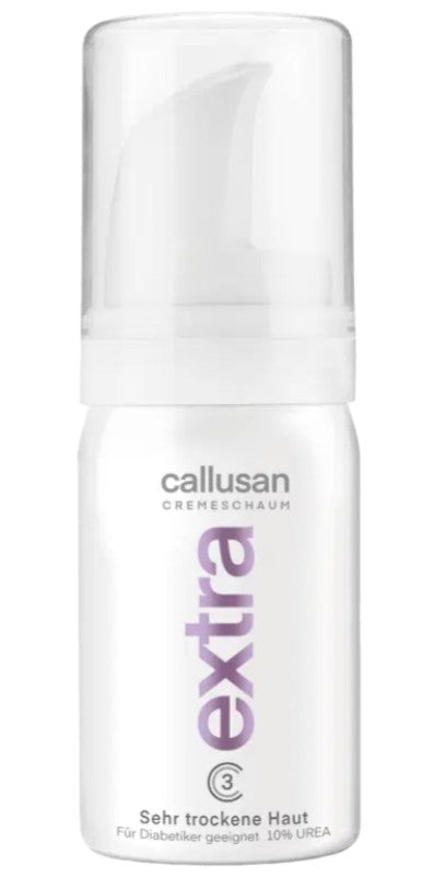 Callusan Crème Mousse EXTRA C3 – Soin professionnel des pieds à 10 % d'urée