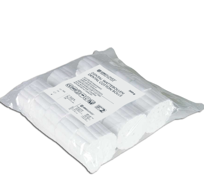Unigloves Zahnwatterollen, 5 x 300 g