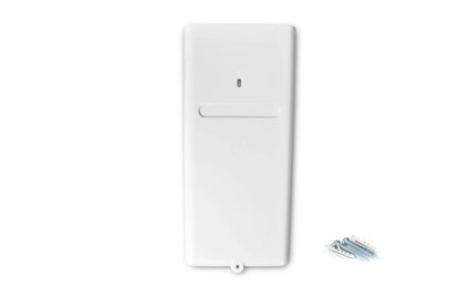 Distributeur mural pour sacs hygiéniques, blanc, plastique