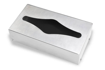 Cosmetic box dispenser, stainless steel, for 100 pieces