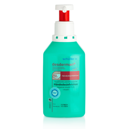 schülke desderman® Désinfectant pour les mains | Flacon Hyclick – Application hygiénique & chirurgicale