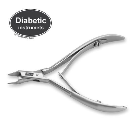 Eckenzange gerade Schneide 11 mm – Podologie-Instrument für Nagelfalz & Diabetikerpflege