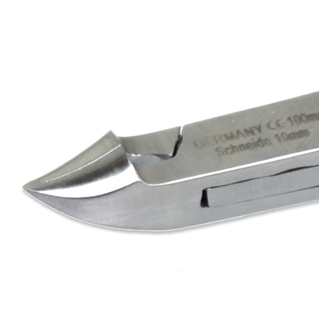 Nagelhautzange 100mm – Gewölbte Schneide, Edelstahl, Autoklavierbar