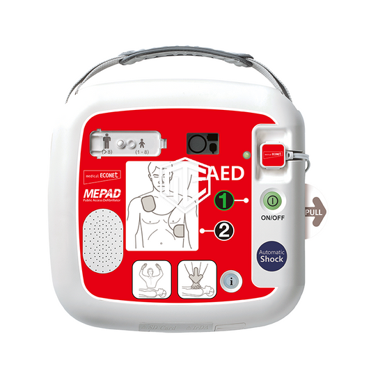 ME PAD auto – Vollautomatischer AED Defibrillator