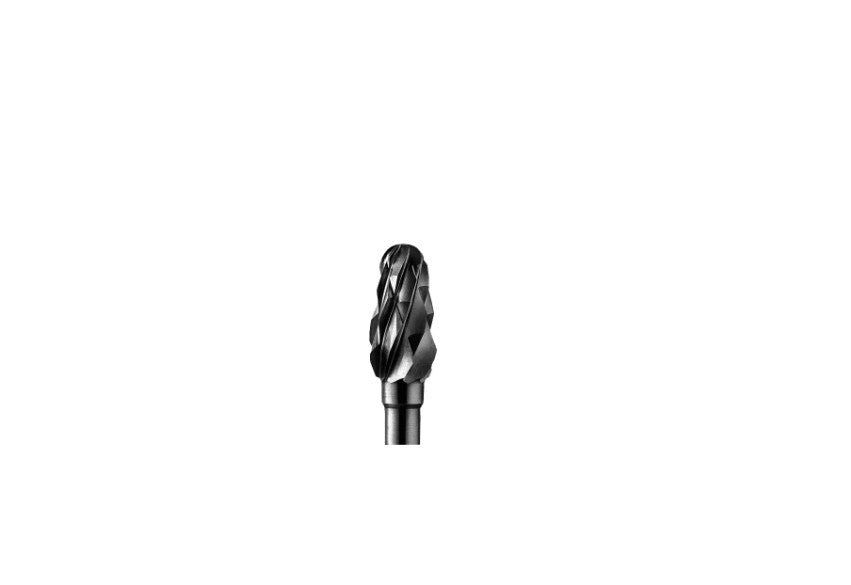 Busch Hartmetallfräser 424SGX/060 – ISO Ø 6,0 mm, X-Verzahnung, Medizinprodukt Klasse IIa, Kopfform: wählbar – Granate
