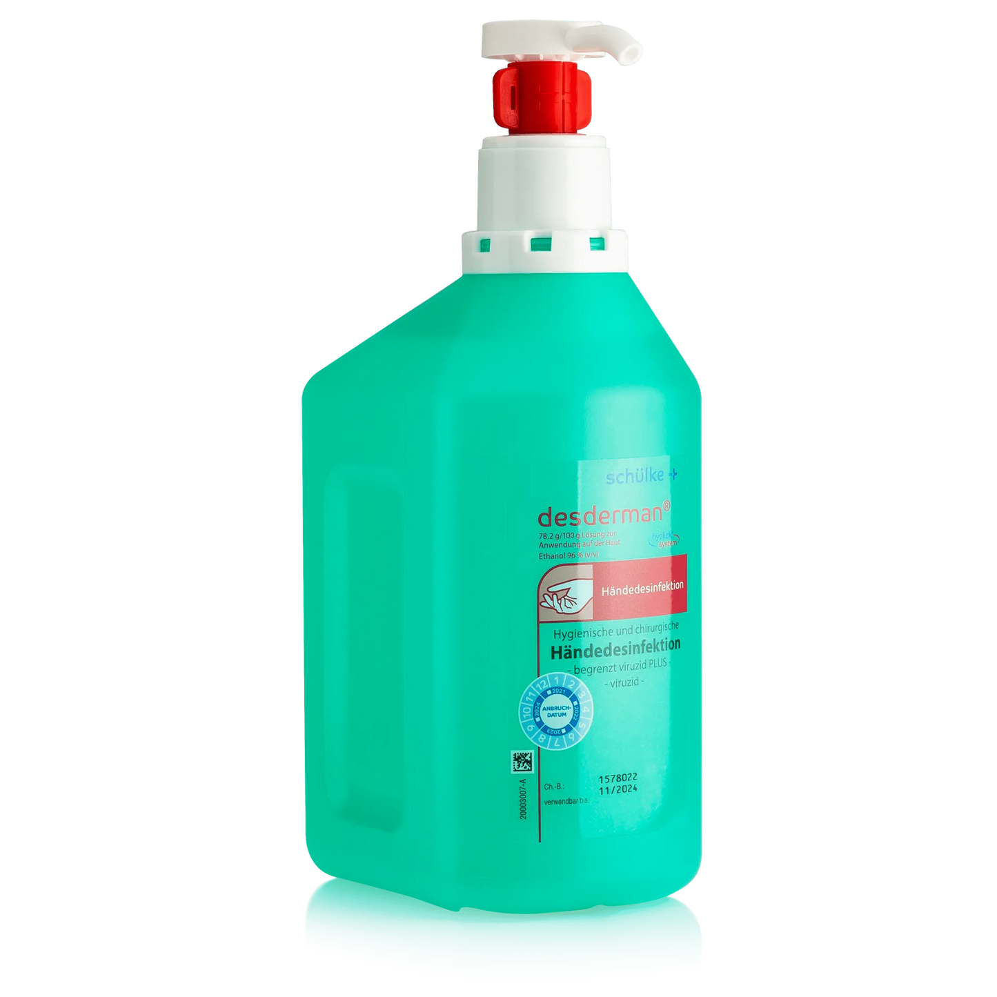schülke desderman® Händedesinfektion | Hyclick Flasche – Hygienische & Chirurgische Anwendung
