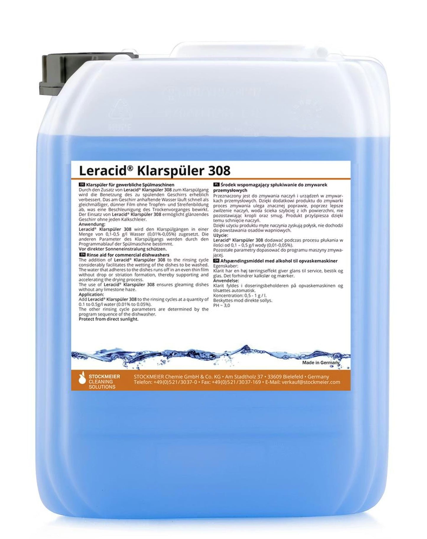 Leracid Klarspüler 308-10 l