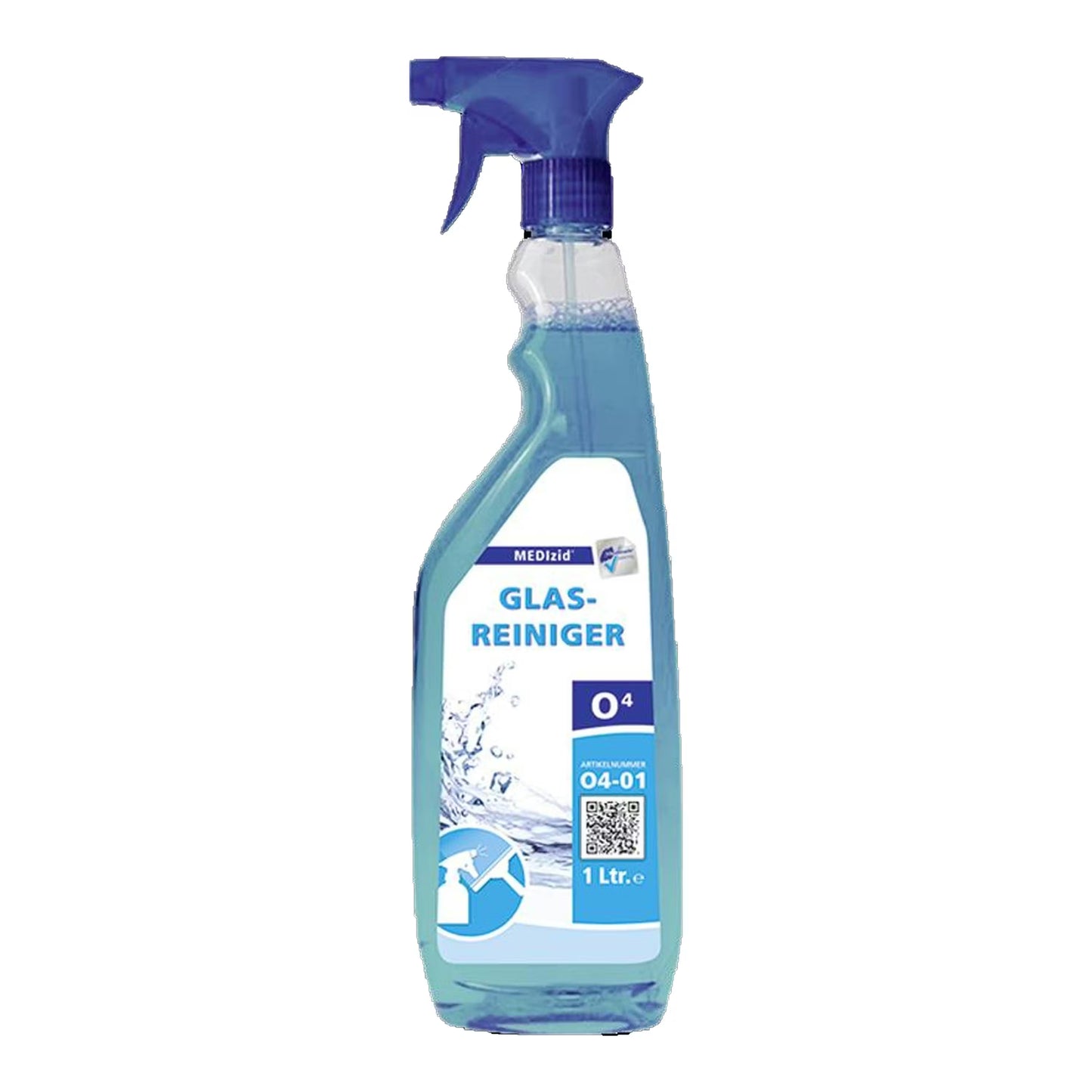 Clenol GRN-Glasreiniger - 1 L Flasche - gebrauchsfertiger Reiniger