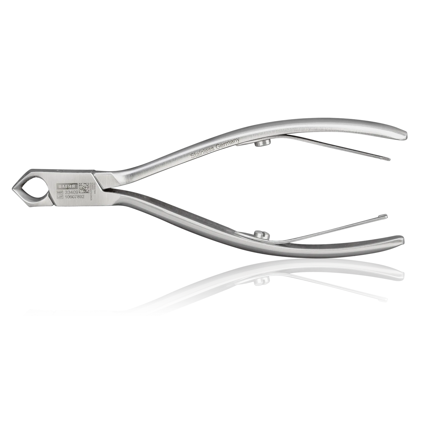 MEDLINE Kopfschneider 1/2 Schneide 12 cm – Podologie-Instrument | Medizinprodukt Klasse I