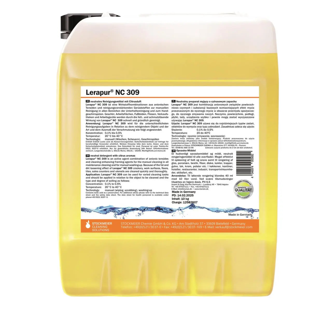 Lerapur® NC 309 Geschirrspülmittel 10L