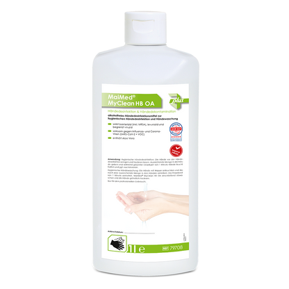 MyClean HB OA Désinfectant pour les mains, sans alcool