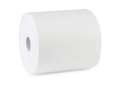 Handtuchrolle Autocut 20 cm, 2-lagig, Zellstoff hochweiß – 6 Rollen