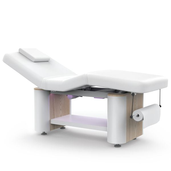Behandlungsliege Baltic Wood SPA – 3 Motoren, LED, Farbtherapie | Kosmetik & Massage