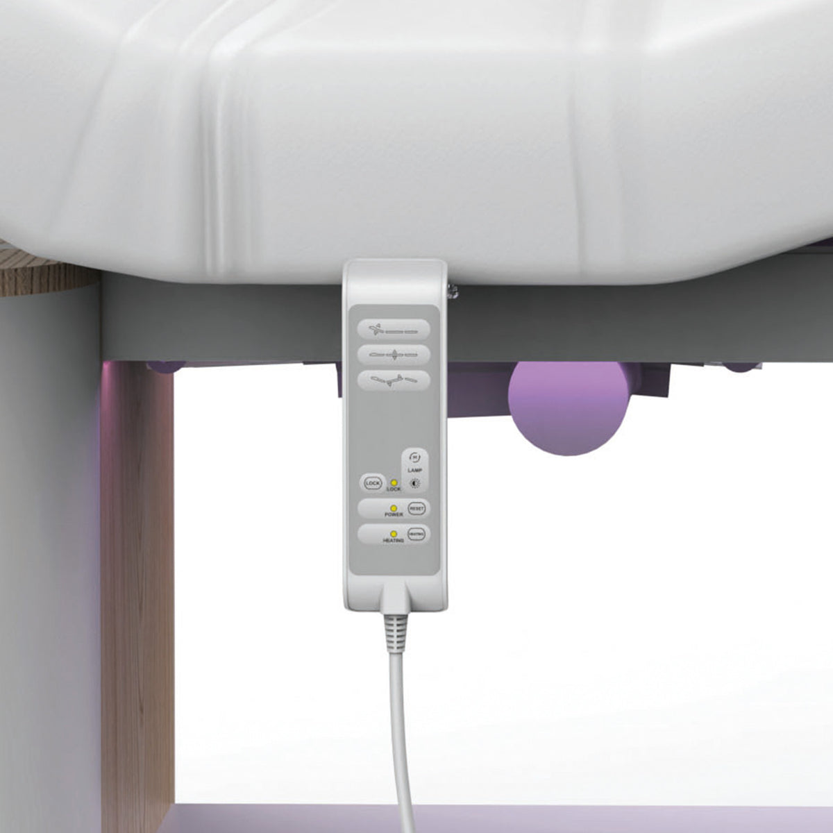 Behandlungsliege Baltic Wood SPA – 3 Motoren, LED, Farbtherapie | Kosmetik & Massage