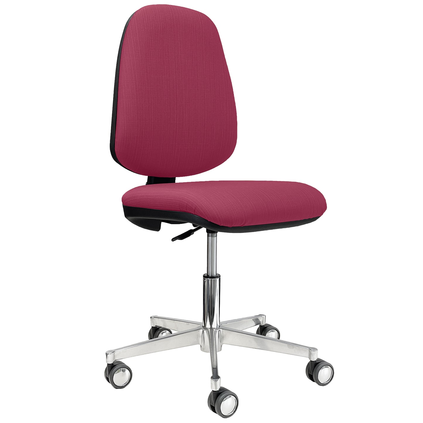 Arbeitsdrehstuhl mit Rückenlehne Comfort – höhenverstellbar | Podologie & Praxis