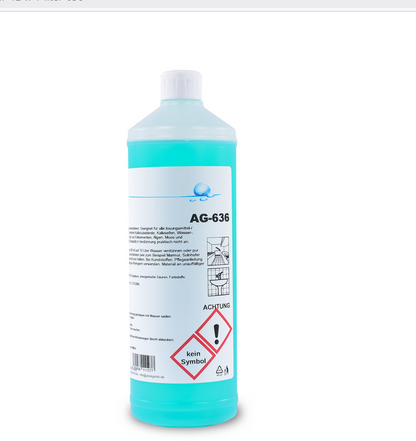 Nettoyant vinaigré Funny, en bouteilles d'1 litre, sans phosphate, 12 pièces