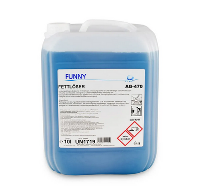 Funny Fettlöser Alkalischer Kraftreiniger 10 Liter Kanister – NTA-frei, mikroplastikfrei