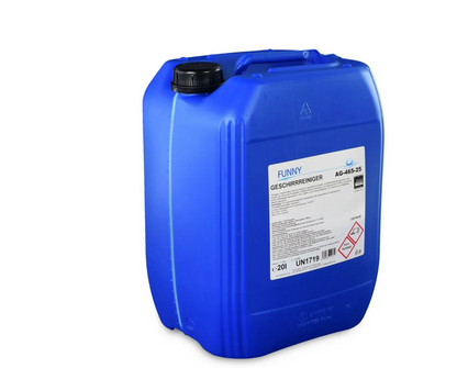 Funny Détergent vaisselle sans chlore, liquide, 20 l / 26 kg