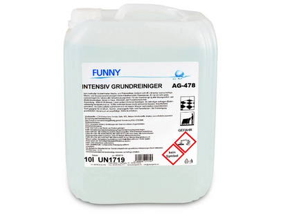 Funny Intensiv-Grundreiniger GR W | Décapant pour cires et polymères | Bidon de 10 L