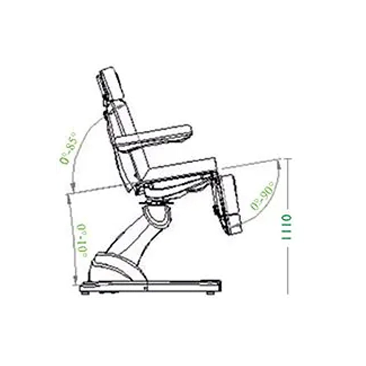 Kosmetikliege Velvet Supreme – 4 Motoren, Heizung, Memory, 240° drehbar